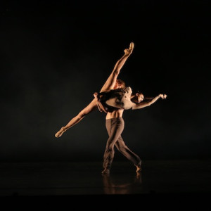 Clare Morehen and guest Keian Langdon in Nils Christe's Short Dialogues. Photo: David Kelly.
